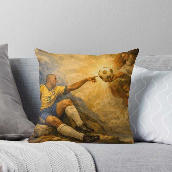 Item preview, Ronaldo (R9) – The Creation of a Phenomenon | Baroque Football Legend Art designed and sold by WhisperFrame.