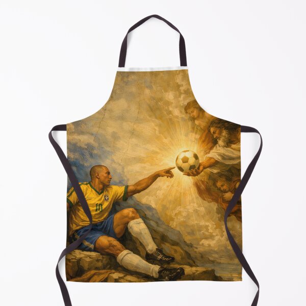 Item preview, Ronaldo (R9) – The Creation of a Phenomenon | Baroque Football Legend Art designed and sold by WhisperFrame.