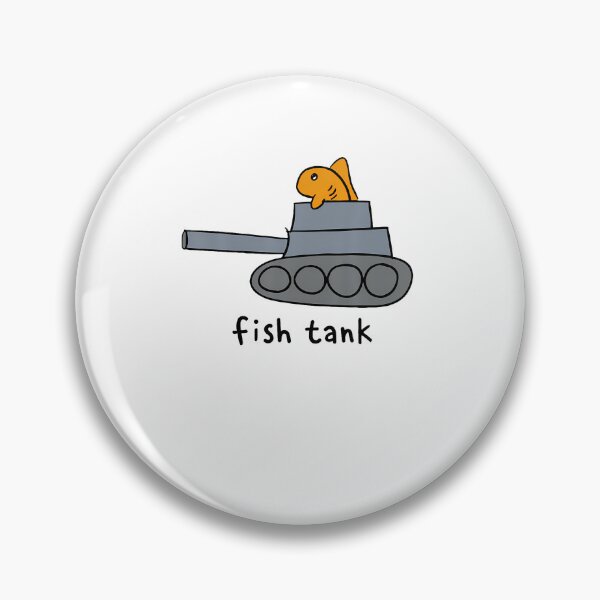 Item preview, Fish Tank Fun Aquarium Military Animal Pun Sarcastic Graphic designed and sold by Eat-Apples.