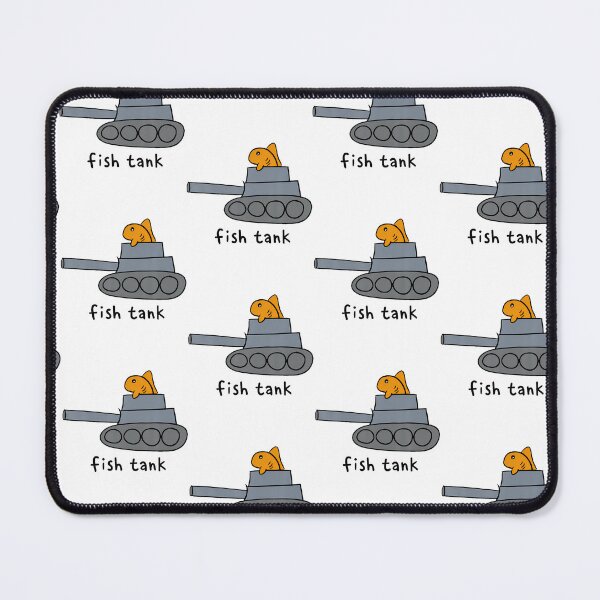 Item preview, Fish Tank Fun Aquarium Military Animal Pun Sarcastic Graphic designed and sold by Eat-Apples.
