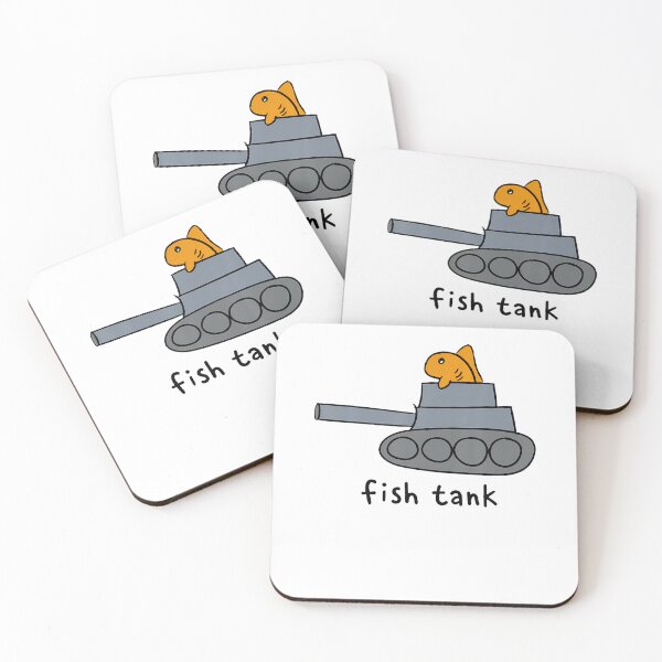 Item preview, Fish Tank Fun Aquarium Military Animal Pun Sarcastic Graphic designed and sold by Eat-Apples.