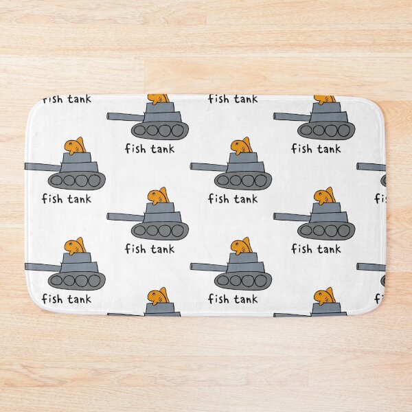 Item preview, Fish Tank Fun Aquarium Military Animal Pun Sarcastic Graphic designed and sold by Eat-Apples.