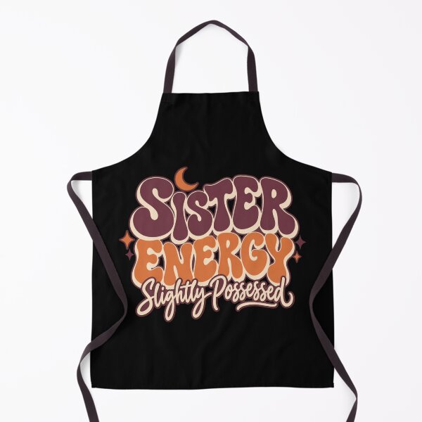 Item preview, Sister Energy Slightly Possessed Retro Halloween Sister designed and sold by PhylonBoxx.