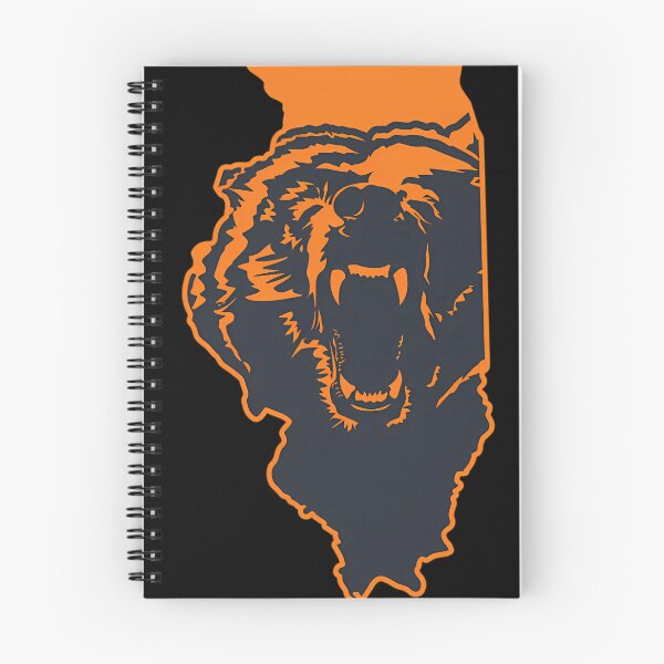 Item preview, Chicago Bears Illinois Nfl State Outline designed and sold by LeyaHoops.