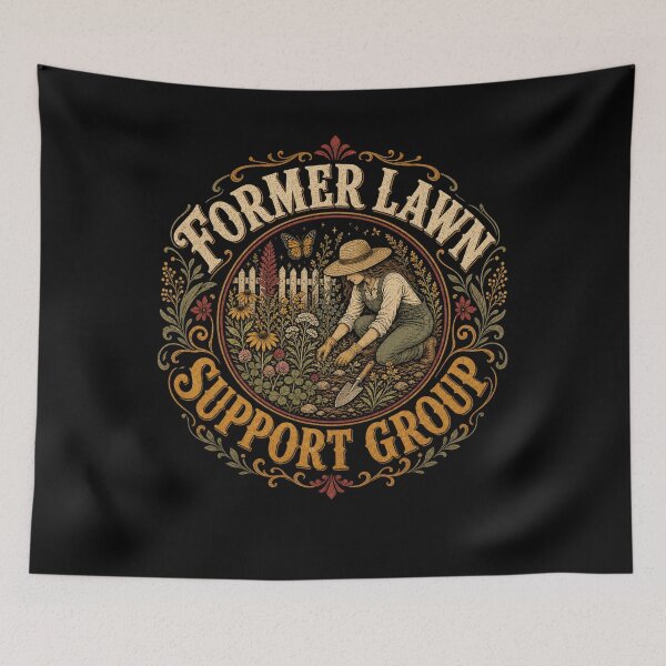 Item preview, Former lawn support group - Native Plant Gardening – Wildflower Habitat Gardener Design designed and sold by JansenGS.