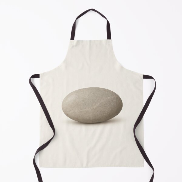 Item preview, Single Weathered Pebble | Minimalist Neutral Wabi-Sabi Print designed and sold by Zaramodo.