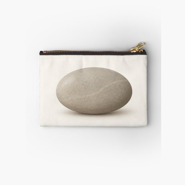 Item preview, Single Weathered Pebble | Minimalist Neutral Wabi-Sabi Print designed and sold by Zaramodo.