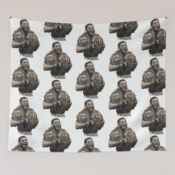 Item preview, Islam Makhachev Double Champ Signature designed and sold by TOPSHOPIAs.