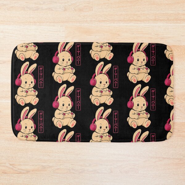 Item preview,  Funny Anime Bunny Video Gaming Japanese Kawaii Animal designed and sold by Eat-Apples.