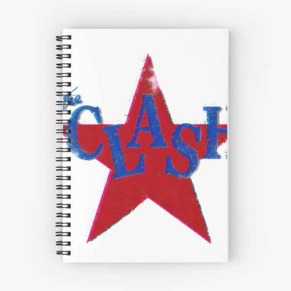 Item preview, The Clash Distressed Offset Star designed and sold by DastaStore.