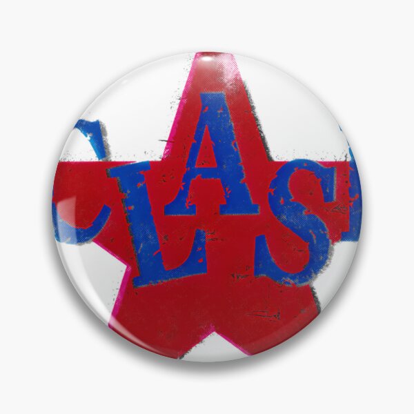 Item preview, The Clash Distressed Offset Star designed and sold by DastaStore.