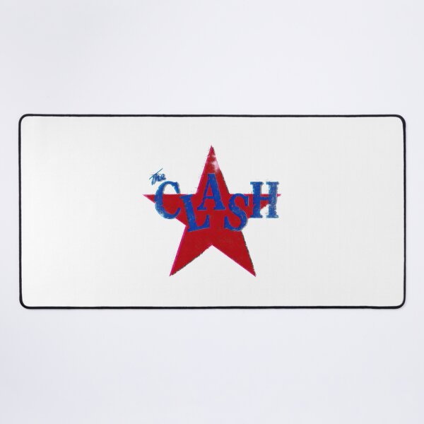Item preview, The Clash Distressed Offset Star designed and sold by DastaStore.