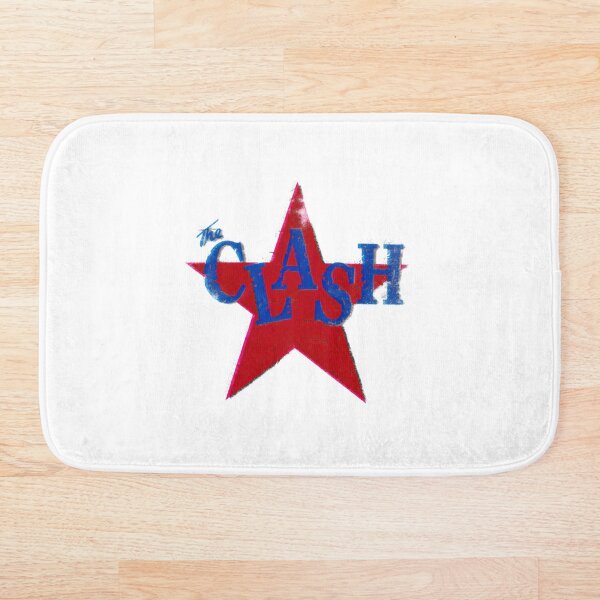 Item preview, The Clash Distressed Offset Star designed and sold by DastaStore.