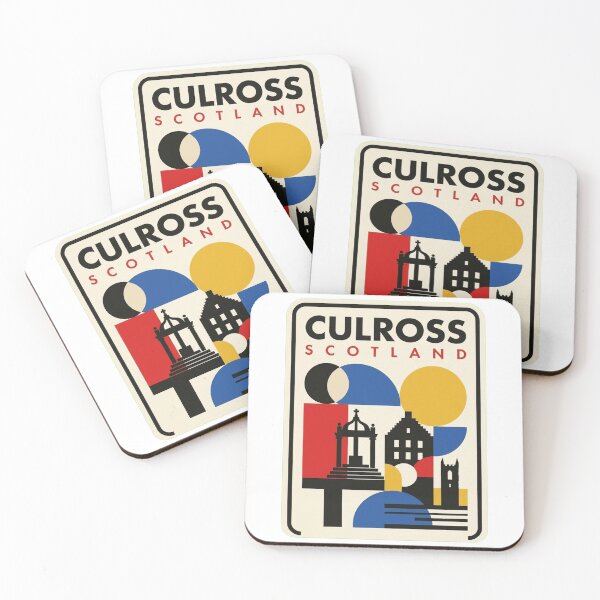 Item preview, Retro Culross Bauhaus Geometric Skyline designed and sold by k3rstman1.