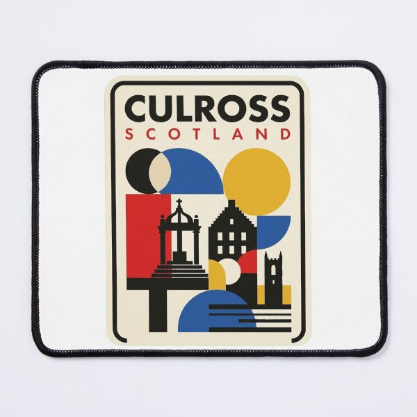 Item preview, Retro Culross Bauhaus Geometric Skyline designed and sold by k3rstman1.