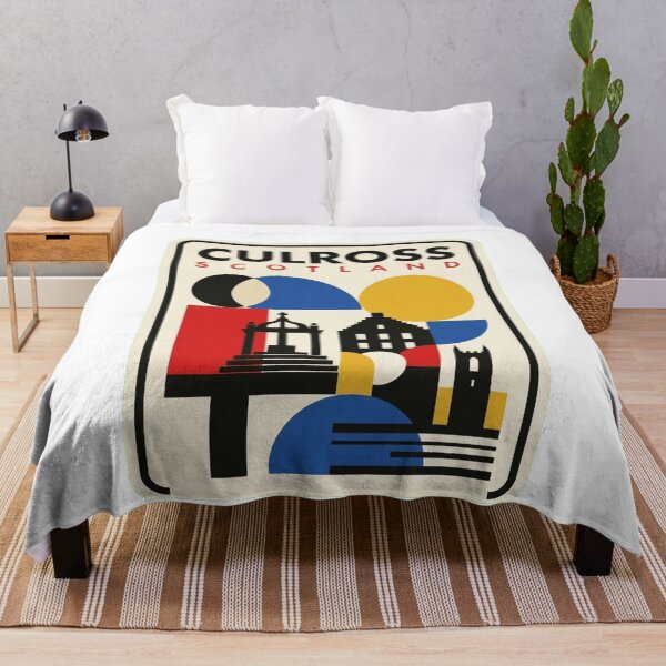Item preview, Retro Culross Bauhaus Geometric Skyline designed and sold by k3rstman1.