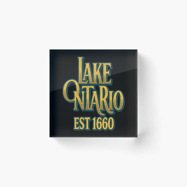 Artikelvorschau, Ontariosee, gegründet 1660 entworfen und verkauft von JimJefferiesSh.