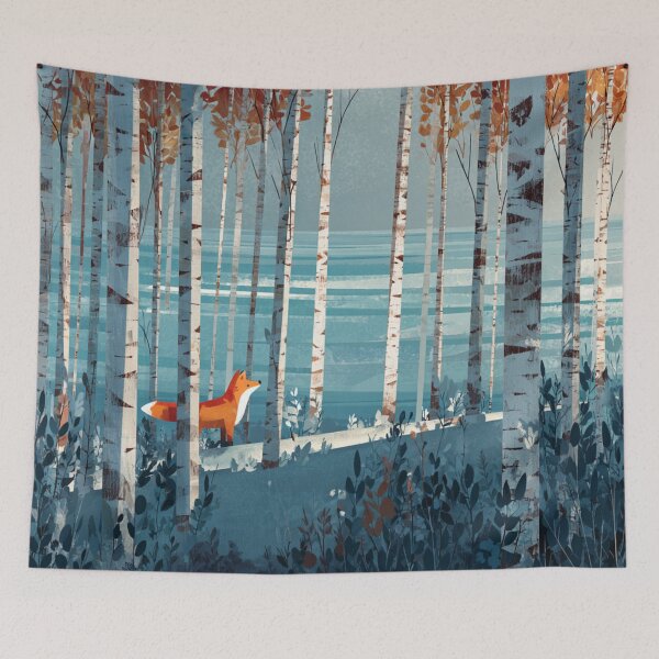 Item preview, Alone In The Birches designed and sold by GrinGalore.