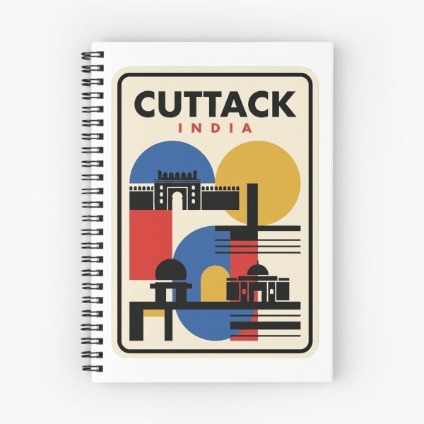 Item preview, Retro Cuttack Bauhaus Geometric Skyline designed and sold by k3rstman1.