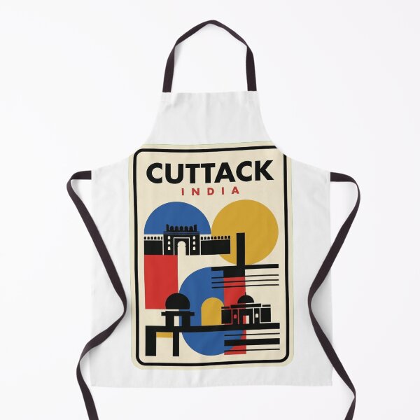 Item preview, Retro Cuttack Bauhaus Geometric Skyline designed and sold by k3rstman1.