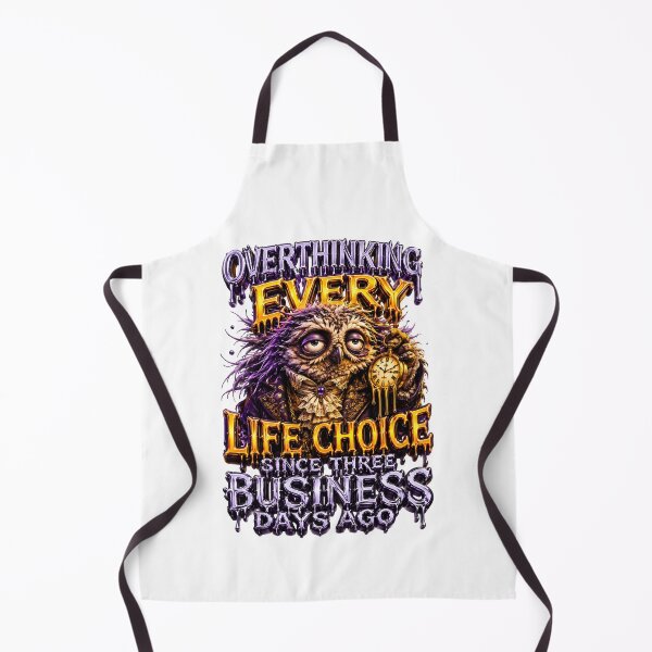 Item preview, Overthinking Every Life Choice Since Three Days Ago Owl designed and sold by Sovereign Supply Co..