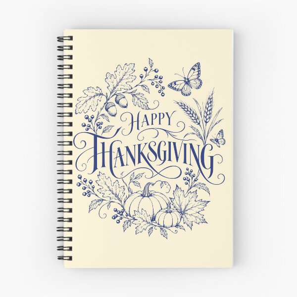 Item preview, Happy Thanksgiving Botanical Word Art designed and sold by 89shirts.