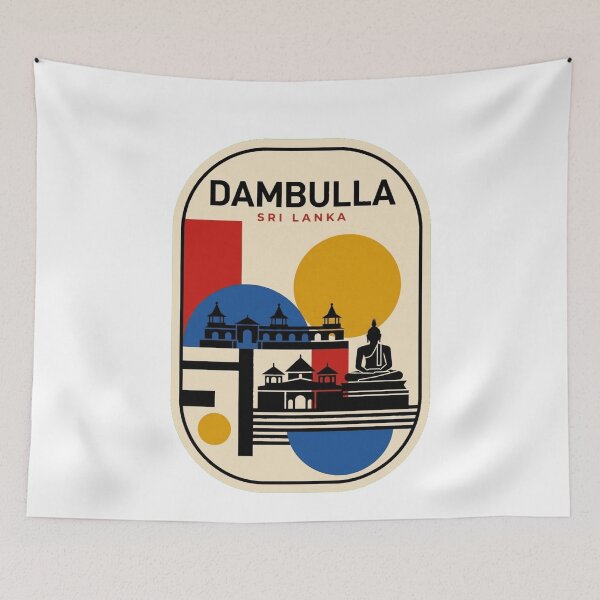 Item preview, Retro Dambulla Bauhaus Geometric Skyline designed and sold by k3rstman1.