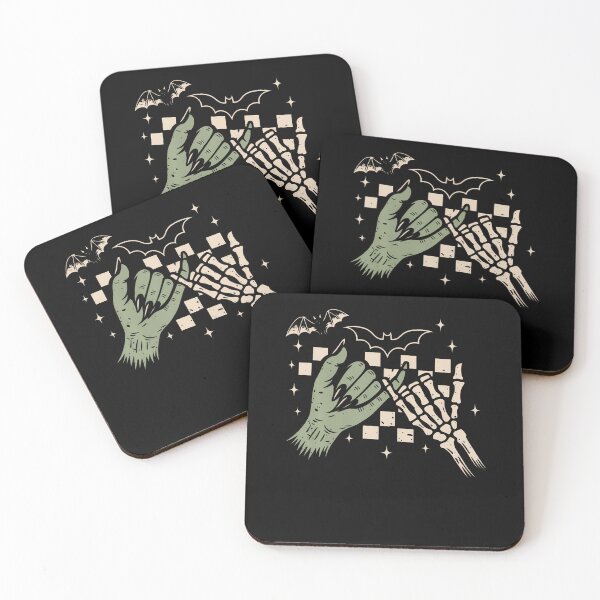 Item preview, Pinky Promise Witch Skeleton Hands Spooky Halloween designed and sold by Eat-Apples.