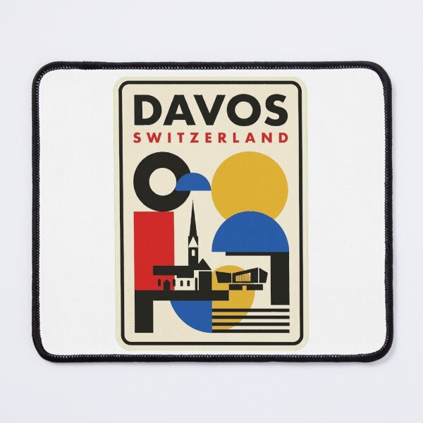 Item preview, Retro Davos Bauhaus Geometric Skyline designed and sold by k3rstman1.