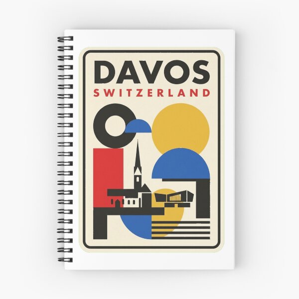 Item preview, Retro Davos Bauhaus Geometric Skyline designed and sold by k3rstman1.