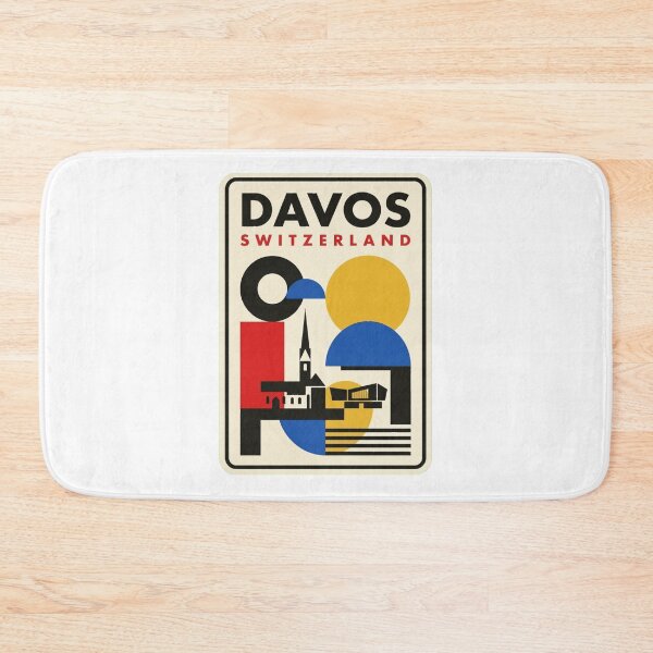 Item preview, Retro Davos Bauhaus Geometric Skyline designed and sold by k3rstman1.