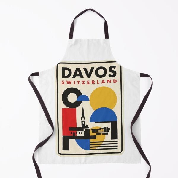 Item preview, Retro Davos Bauhaus Geometric Skyline designed and sold by k3rstman1.