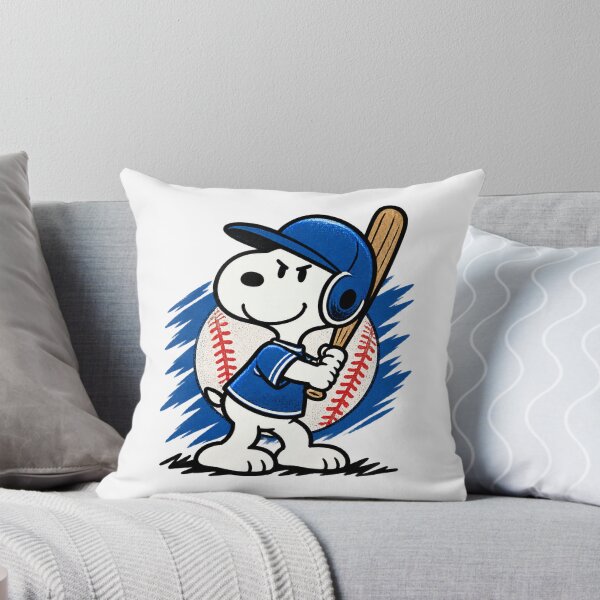 Item preview, Snoopy Playing Baseball With Blue Jays Inspired Design | ⭐⭐⭐⭐⭐ designed and sold by sKetch Art.co.