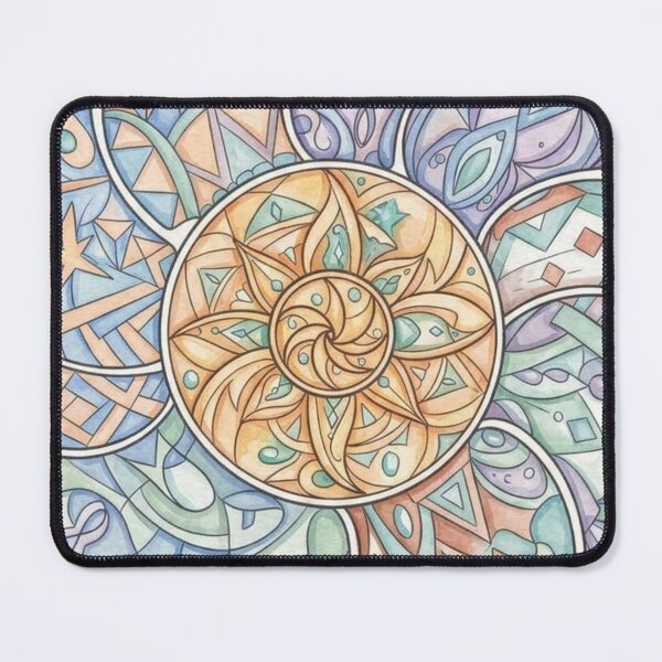 Item preview, Nautilus Mandala Sacred Geometry designed and sold by Dreamic.Art.