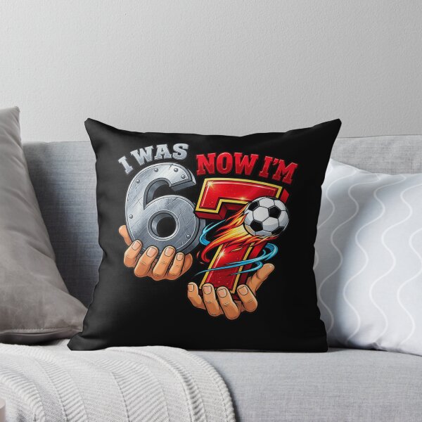 Item preview, I Was 6 Now I'm 7 Soccer Birthday Boy 7th Birthday Gift designed and sold by JimJefferiesSh.