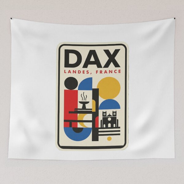 Item preview, Retro Dax Bauhaus Geometric Skyline designed and sold by k3rstman1.