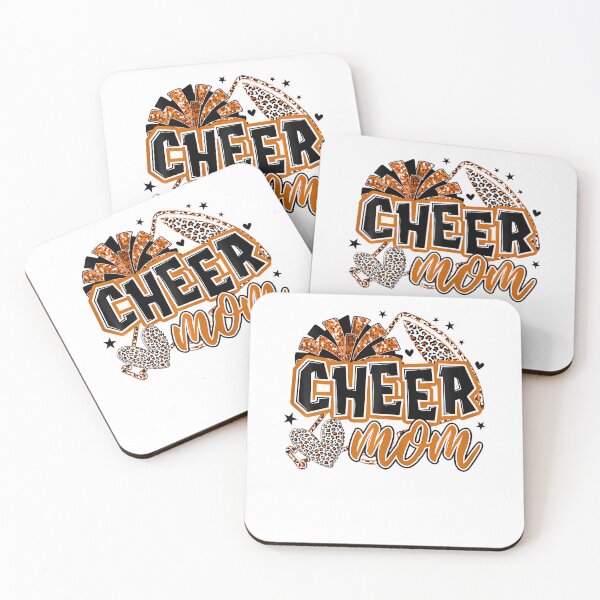 Item preview, Cheer Mom Orange Cheerleader Game Day Cheer Mama Football designed and sold by Eat-Apples.