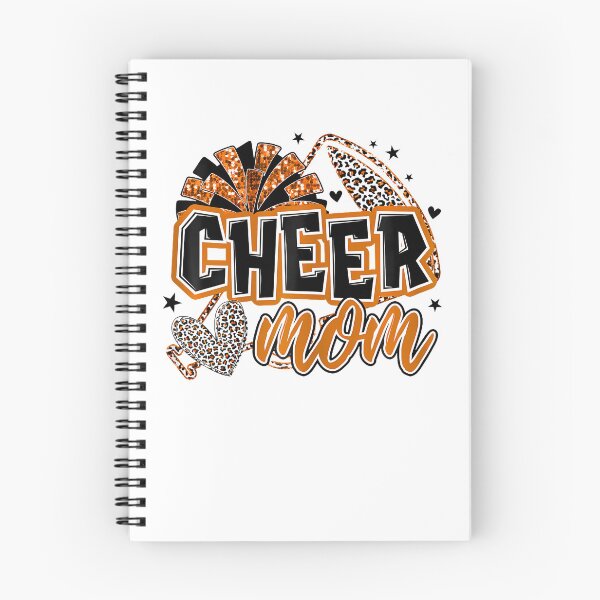 Item preview, Cheer Mom Orange Cheerleader Game Day Cheer Mama Football designed and sold by Eat-Apples.