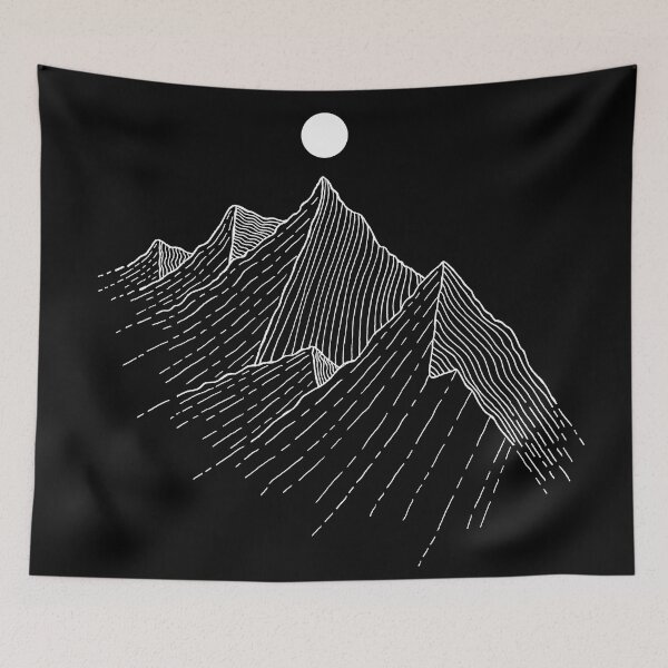 Item preview, Peaks under the white moon designed and sold by Swadeillustrations.
