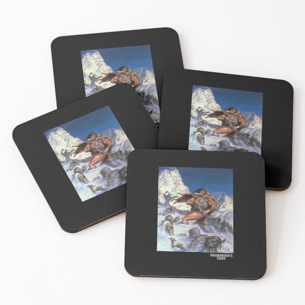 Item preview, Mountain Hero Fights Icy Ghouls Artwork designed and sold by BRIANLEBLANS.