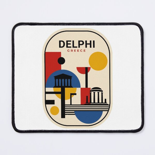 Item preview, Retro Delphi Bauhaus Geometric Skyline designed and sold by k3rstman1.