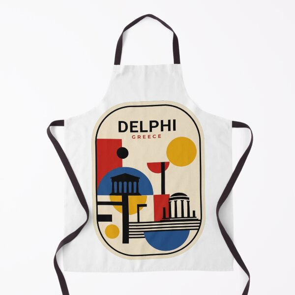 Item preview, Retro Delphi Bauhaus Geometric Skyline designed and sold by k3rstman1.
