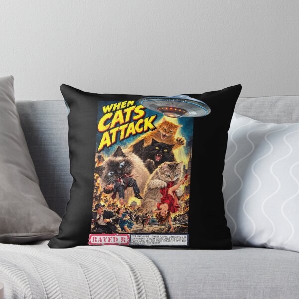 Item preview, When cats attack!  designed and sold by FeralCatDad.