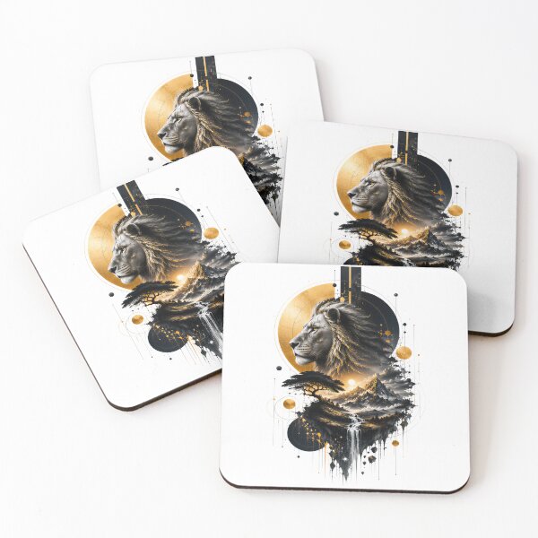 Item preview, The Lion's Gaze Meets the Mountains' Might designed and sold by KLERIKSTORE.