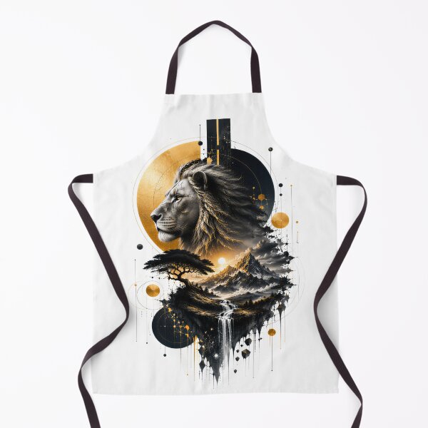 Item preview, The Lion's Gaze Meets the Mountains' Might designed and sold by KLERIKSTORE.