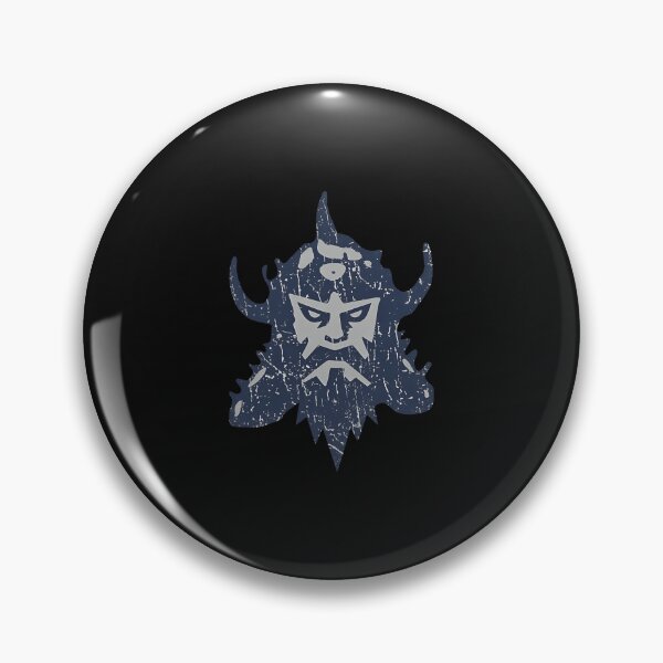 Item preview, Distressed Warrior Mask  Emblem designed and sold by BRIANLEBLANS.