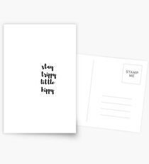 stay trippy little hippy Postcards