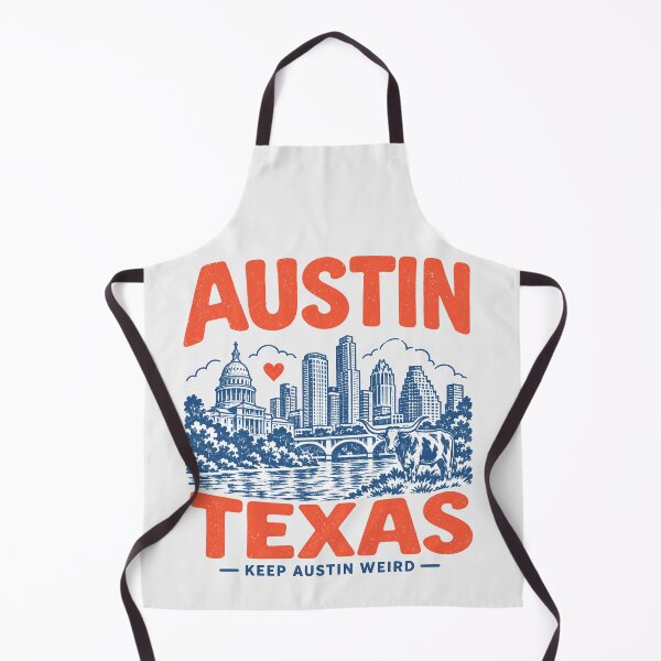 Item preview, Austin Texas Retro City designed and sold by HowToCanadian.
