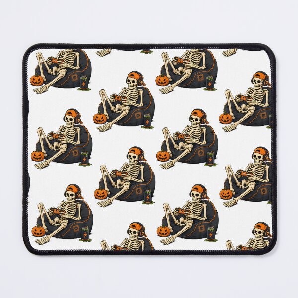 Item preview, Funny Halloween Skeleton Gamer Video Gaming Mens Boys Kids designed and sold by Eat-Apples.