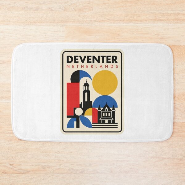 Item preview, Retro Deventer Bauhaus Geometric Skyline designed and sold by k3rstman1.